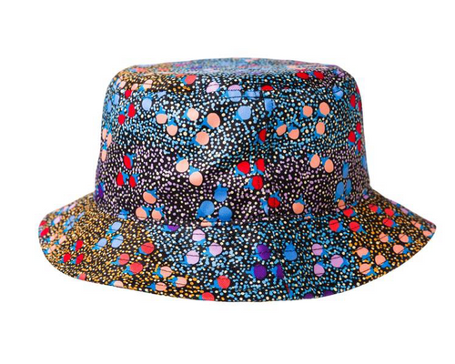 Charlene Marshall Aboriginal design  LARGE  Bucket hat