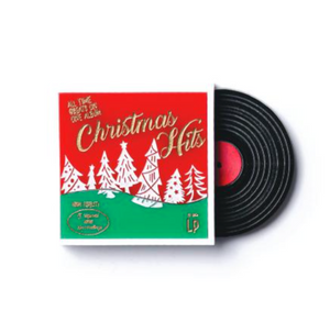 Christmas Hits Album Interactive Brooch  By Martini Slippers