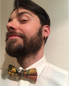 Magpie Teal  Bow Tie   By Rocklilywombats