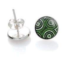 Load image into Gallery viewer, Waterholes  stud Earrings, Aboriginal designs, Allegria Designs