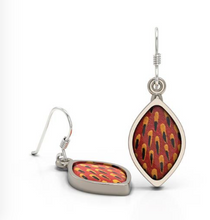 Load image into Gallery viewer, Echidna Spine Earrings Drop, Aboriginal designs, Allegria Designs