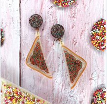 Load image into Gallery viewer, Gory Dorky : Fairy Bread Earrings