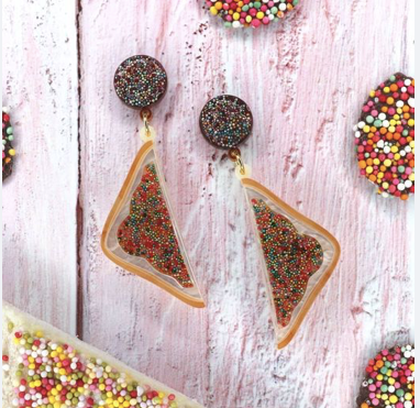 Fairy Bread Earrings By Gory Dorky / Puddle and Squeak