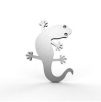 Gecko pin allegria rocklilywombats