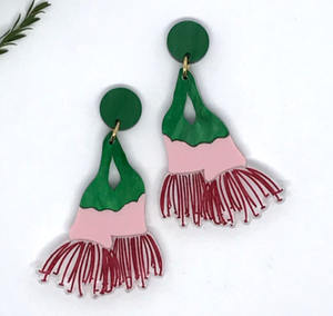 Gum Blossom Dangles  by Mox + co