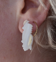 Load image into Gallery viewer, Heavenly Creatures Cockatoo studs By Dianna
