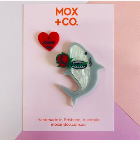 I Chews You Brooch Set  by Mox + co