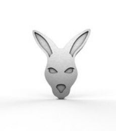 Kangaroo Head Lapel-Pin, Allegria Designs