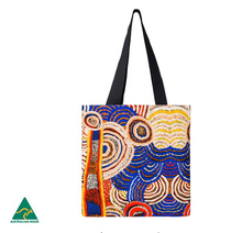 Load image into Gallery viewer, Nora Davidson Aboriginal design Tote Bag, made in Australia
