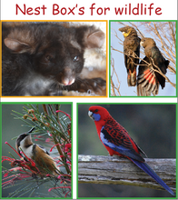 Load image into Gallery viewer, Gift of Nest Box for wildlife, Birds and mammals at Rocklily.