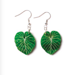 Palm Leaf Earrings By Martini Slippers