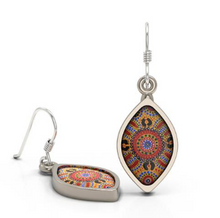 Load image into Gallery viewer, People telling stories Earrings drop, Aboriginal designs, Allegria Designs