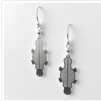 Platypus earrings allegria rocklilywombats