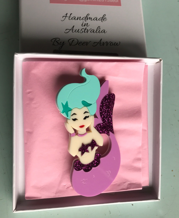 Rosie the Mermaid by Deer Arrow Hard to Find 100 made From the Vault NEW