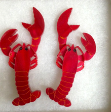 Load image into Gallery viewer, Lobster Earrings by Gory dorky