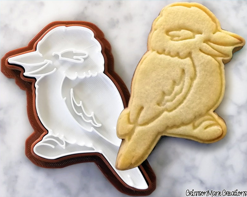 Kookaburra cookie Cutter Made in Australia by Crimson Mane