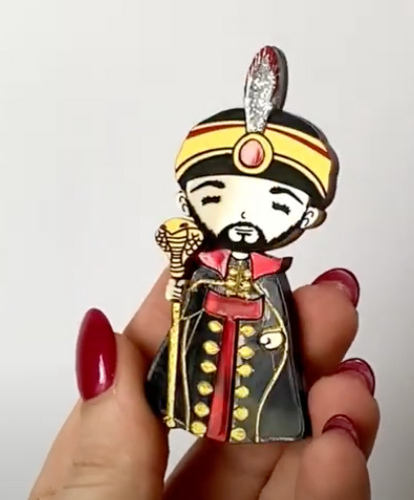 Kings Advisor Brooch by Daisy Jean Floral last one ever