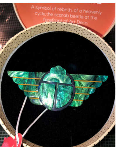 Ancient Egypt Revival  Original  Brooch Erstwilder LAST ONE