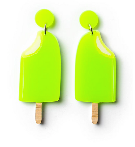 Splice Earrings  By Martini Slippers.