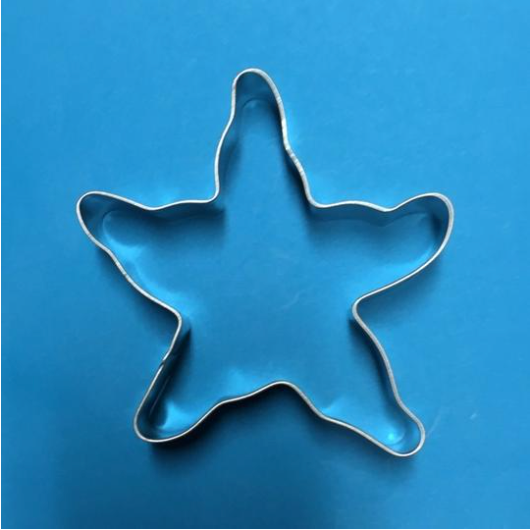 A Starfish  Cookie Cutter Made in Australia.