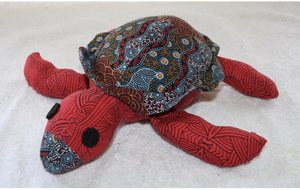 Stuart  Sea Turtle toy ready for soft release to loveing home