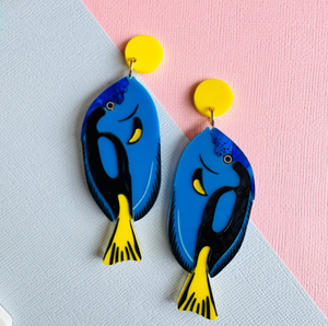 Surgeon Fish  Dangles  by Mox + co in store