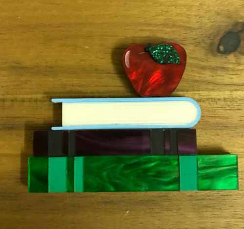 Teacher  Brooch by Mox + Co