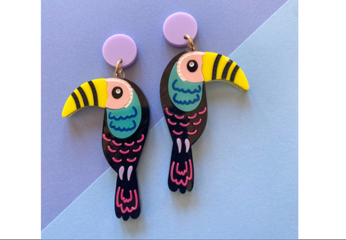 Toucan Dangles by Mox + Co x