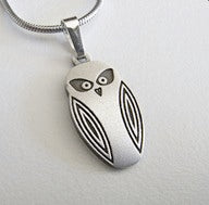 Owl Pendant & Necklace Allegria Designs