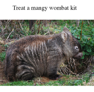 Treat a mangy wombat  kit