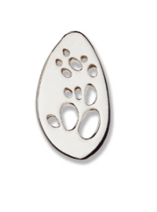 Possum sliver footprint Pin - Bushprints