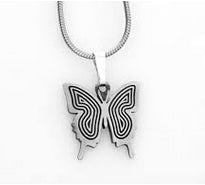 Butterfly Ulysses Pendant on Necklace - Allegria
