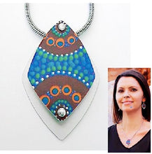 Load image into Gallery viewer, A Camping Around Waterholes Pendant and Necklace - Allegria