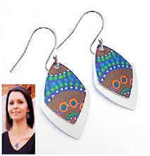 Load image into Gallery viewer, A Camping Around Waterholes Earrings - Allegria