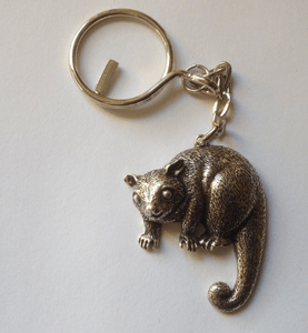 Wombat Key Rings Possum Pewter Antique Silver Plated Key Ring: Peek -a- Boo – Rocklily ...