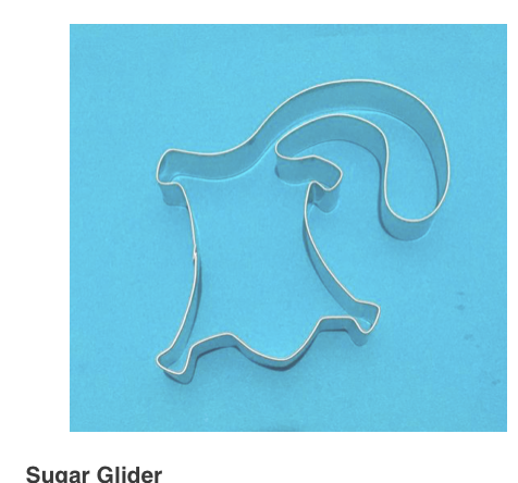 Sugar Glider Cookie Cutter Made in Australia